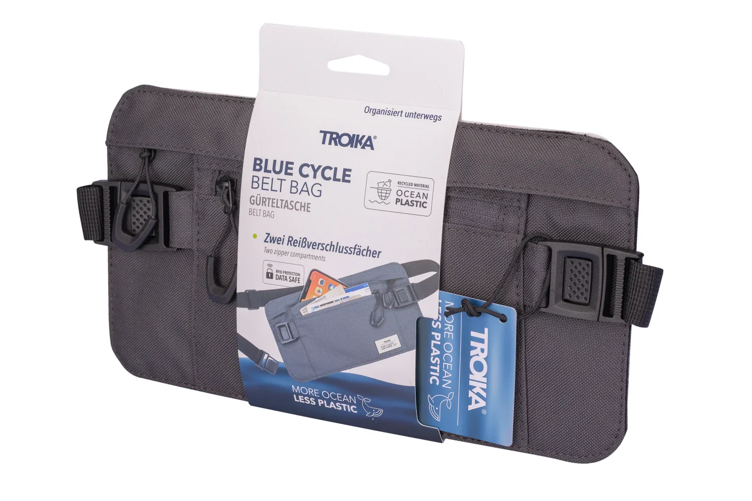 BLUE CYCLE BELT BAG - Image 4