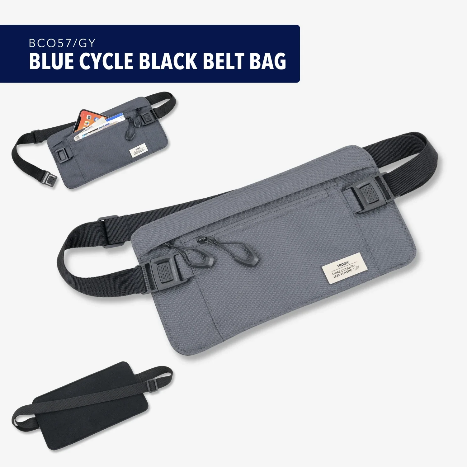 BLUE CYCLE BELT BAG - Image 5