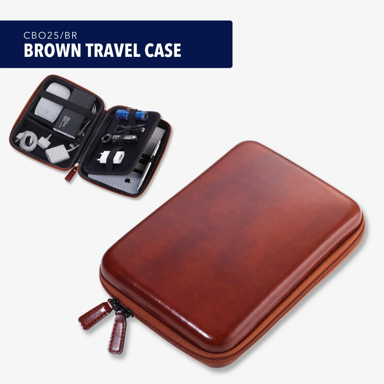 BROWN TRAVEL CASE - Image 5