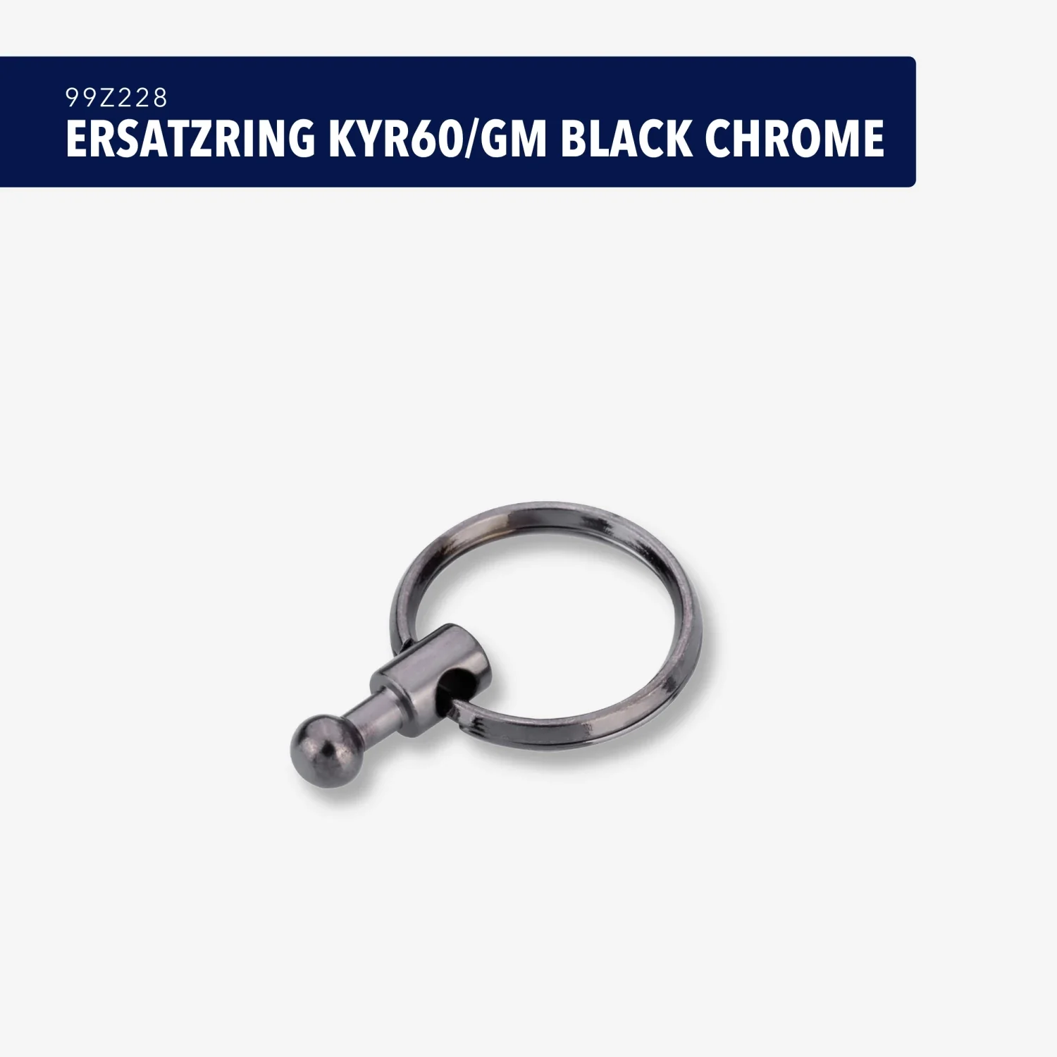 ERSATZRING KYR60/GM BLACK CHROME - Image 2