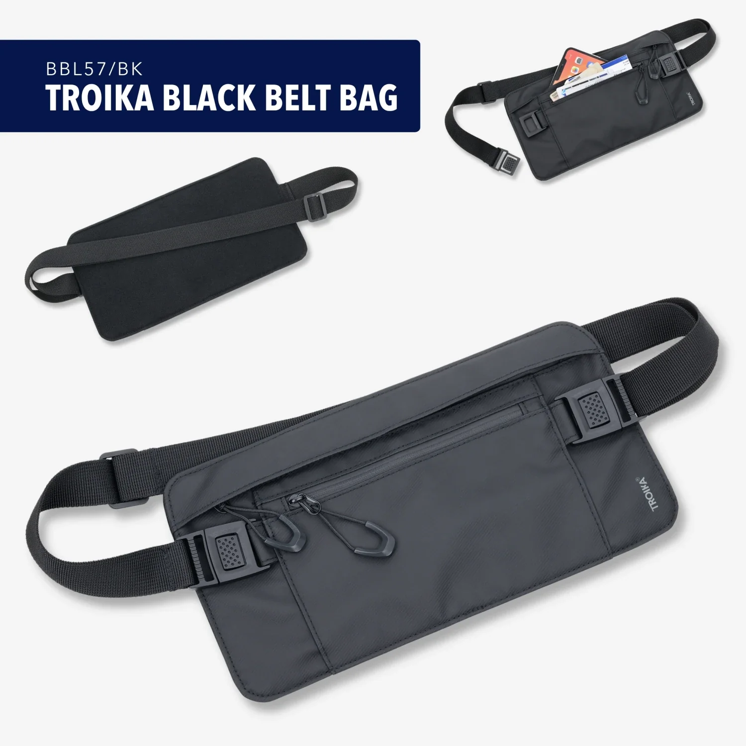 TROIKA BLACK BELT BAG - Image 7