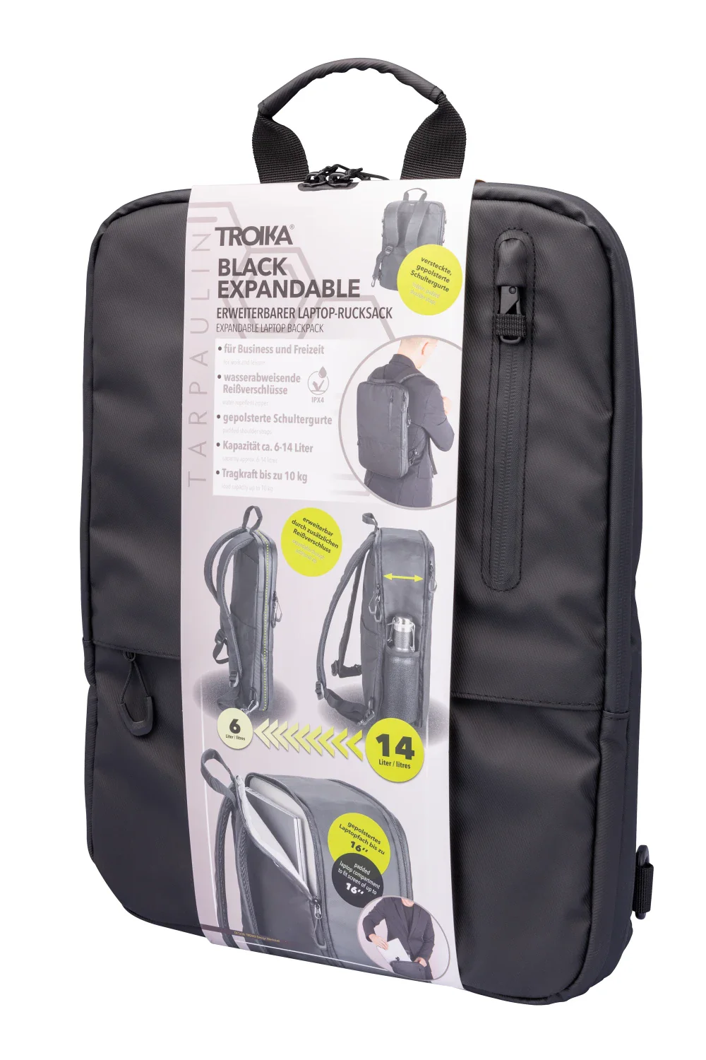 TROIKA BLACK EXPANDABLE - Image 7