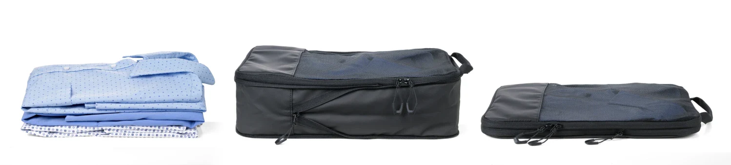 TROIKA BLACK PACKING CUBES - Image 5